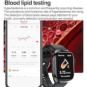 halpa Älykellot-696 TK16 Älykello 2.4 inch Älykello Bluetooth Askelmittari Puhelumuistutus Sleep Tracker Yhteensopiva Android iOS Miehet Handsfree puhelut Viestimuistutus IP 67 52mm kellokotelo