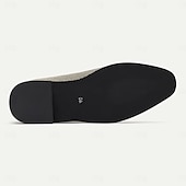 abordables Chaussures en Tissage Texturé-Homme Mocassins et Slip On Mocassins de confort Nylon Microfibre Confortable Antidérapantes Mocassins Noir / Jaune