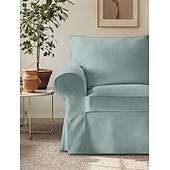 cheap Sofa Cover-Cotton 1 Seat Chair Sofa Cover with Cushion Cover , Replacement  Armchair Cover 1 Seat Couch Slipcover for Dogs, Replacement Sofa Furniture Protector  LITB PRIME cover Ektcover