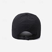 preiswerte Baseballkappe für Herren-Herren Cap Basecap Sonnenhut Kappe Schwarz Weiß Polyester Modisch Brautkleider schlicht Strasse Täglich Buchstabe Einstellbar Sonnenschutz Atmungsaktiv