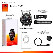 preiswerte Smartwatch-696 S53 Smart Watch Fitness Tracker ECG PPG Bluetooth Anruf Erinnerungs Android iOS IP67 48mm 1,43