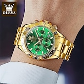 economico Orologi meccanici-Orologio meccanico da uomo OLEVS moda business automatico autopulente luminescente con calendario impermeabile in acciaio