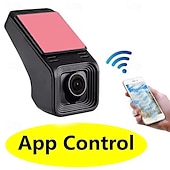 זול DVR לרכב-מקליט wifi חכם לנהיגה HD אלחוטית אפליקציה לנייד מתחברת למקליט