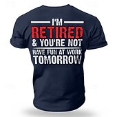 お買い得  メンズグラフィックTシャツ-男性用 グラフィック レタープリント Tシャツ グラフィックTシャツ コットン 半袖 グラフィック シャツ ワイン ホワイト レッド 快適なTシャツ バケーション ストリート ファッションデザイナーの衣類