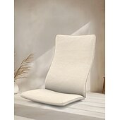 abordables Housse de canapé-Housse de coussin de chaise 100% coton couleur uniforme sans housse de coussin