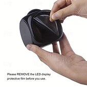 cheap Smart Lights-1pc Multifunctional Digital Alarm Clock  with Projector Light , Easy-to-Read LCD Display - Ideal for Bedroom and Living Room Decor
