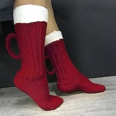 abordables Accesorios-Cerveza Oktoberfest Disfraz Calcetines Oktoberfest / Cerveza Alemán Munich prados Hombre Mujer Paño de estilo tradicional Calcetines