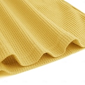 economico Polo Classico da Uomo-Per uomo Magliette Polo a Nido d'Ape Polo con zip Casuale Ferie Bavero Zip a un quarto Manica Corta Stile Vecchio Denaro Semplice Zip a un quarto Estate Vestibilità regolare Bianco Giallo Blu marino