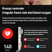 رخيصةأون الأساور الذكية-696 LW10 ساعة ذكية 2.6 بوصة سوار الذكية بلوتوث ECG + PPG عداد الخطى تذكرة بالاتصال متوافق مع Android iOS رجالي مكالمات بدون يد تذكرة بالرسالة IP 67 علبة ساعة 42 ملم