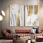 preiswerte Abstrakte Gemälde-gold 3d ölgemälde handgemachte wand kunst wand kunst gold weiß malerei gold wand kunst malerei handgemachte gold weiß strukturierte ölgemälde wand kunst gold textur kunst gemälde