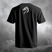 voordelige Halloween T-shirts-Voor heren Magere Hein brand Maaimachine T-shirt Korte mouw T-shirt 3D-afdrukken Strakke ronde hals Overhemd Ontwerper Gotisch Feest Straat Casual Zwart 1 Zwart Zomer Lente Kleding S M L XL XXL XXXL