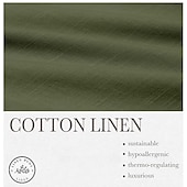 preiswerte Herren Elite Hemden-Herren Hemd Leinenhemd Kuba-Kragen-Hemd Einfarbig Urlaub Straße Schwarz Blau Braun Grün Kurzarm Frühling &amp; Sommer Bekleidung