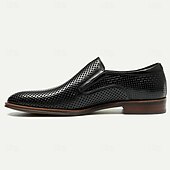 preiswerte Loafer aus hochwertigem Leder-Beige Loafer aus perforiertem Leder für Herren, Slipper aus hochwertigem Rindsleder – atmungsaktives und stilvolles Schuhwerk für formelle und legere Anlässe
