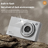 voordelige Digitale camera-high-definition anti-shake 6800w echte 4k high-definition digitale studentencamera 16x zoomcamera en videorecorder