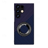 preiswerte Samsung-Handyhülle-Handyhülle für Samsung Galaxy S25 Ultra Rückenschale mit Ständerhalter Unterstützung für kabelloses Laden Schlagfest PC Metall