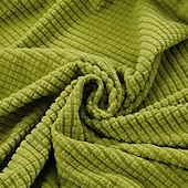 economico Copertura del divano futon-Copridivano letto senza braccioli in tessuto jacquard 3 diverse dimensioni fodere per decorazioni per divano in velluto di mais protezione elasticizzata copripanca elastico