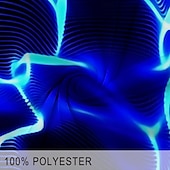 preiswerte Geometrisches Poloshirt für Herren-Herren Grafik Poloshirts Golfshirt Kurzarm Polo-Shirts Hemden mit Kragen Urlaubskleidung Rave-Kleidung Party-Outfits 3D-Druck Knöpfe Frühling &amp; Sommer Blau Orange Grün