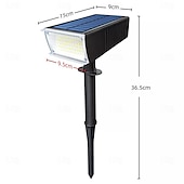 abordables Lampadaires-Projecteurs solaires pour l&#039;extérieur du crépuscule à l&#039;aube, applique murale de sécurité solaire étanche à 72 LED avec 2 modes d&#039;éclairage pour porte d&#039;entrée, arrière-cour, jardin, terrasse