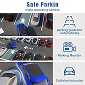 cheap Car DVR-Car Car Recorder 4K Full UHD Car Camera Front and Rear Car Car Recorder with Night Vision 24 Hour Parking Mode WDR Motion Detection