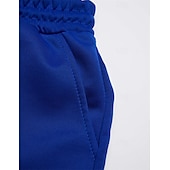お買い得  スウェットパンツ-男性用 スウェットパンツ ジョガー ズボン ストレートレッグスウェットパンツ プリーツパンツ ドローストリング 弾性ウエスト 平織り 履き心地よい 高通気性 アウトドア 日常 お出かけ ファッション カジュアル ブラック ホワイト
