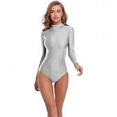 olcso Matt-Zentai öltöny Szerepjáték Jelmezek Bőrruházat Nindzsa Farsangi jelmez Overall Királyok napja Női Akrobatatrikó Szexi jelmez Tömör szín Spandex Lycra Ruha mert Mindszentek napja Farsang Álarcos