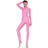 olcso Matt-Zentai öltöny Szerepjáték Jelmezek Bőrruházat Nindzsa Farsangi jelmez Overall Királyok napja Női Akrobatatrikó Szexi jelmez Tömör szín Spandex Lycra Ruha mert Mindszentek napja Farsang Álarcos