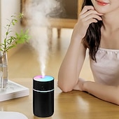 economico Umidificatori e deumidificatori-umidificatore ricarica USB luce notturna colorata piccola camera da letto desktop silenziosa 230 ml 1200 mAh