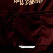 رخيصةأون قمصان رجالية-رجالي جورسيه الدراجة مطبوعة بأحرف وأرقام كم قصير الدراجة تي شيرت جورسيه مع 3 جيوب خلفية دراجة جبلية سريع جاف تصميم تشريحي تفتيل متنفس رياضات بورجوندي ملابس