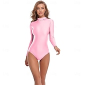 olcso Matt-Zentai öltöny Szerepjáték Jelmezek Bőrruházat Nindzsa Farsangi jelmez Overall Királyok napja Női Akrobatatrikó Szexi jelmez Tömör szín Spandex Lycra Ruha mert Mindszentek napja Farsang Álarcos