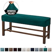 economico Copridivano-Fodera per panca ultra morbida all-inclusive in velluto elastico - fodera per panca in tessuto per la casa - elastica e resistente - perfetta per aggiungere comfort e stile alla tua panca - facile da installare e pulire
