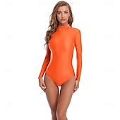 olcso Matt-Zentai öltöny Szerepjáték Jelmezek Bőrruházat Nindzsa Farsangi jelmez Overall Királyok napja Női Akrobatatrikó Szexi jelmez Tömör szín Spandex Lycra Ruha mert Mindszentek napja Farsang Álarcos