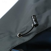 abordables Softshell, polares y chaquetas de montaña-Hombre Chaqueta Softshell Chaqueta para senderismo Al aire libre Bloque de color Resistente al Viento Resistente al Agua Sudadera Chaqueta cortavientos Camping / Senderismo / Espeleología Viaje Negro
