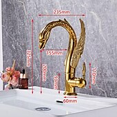 abordables Robinets de lavabo-Robinet lavabo - Classique Plaqué Set de centre Mitigeur un trouBath Taps