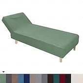 billiga Sofföverdrag-armless lounge schäslong underdrag, stretch schäslong överdrag för vardagsrum schäslong armless schäslong inomhus undercover för sovrum schäslong mjukt jacquardtyg maskintvättbar