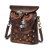 levne Příslušenství a další-Retro Steampunk taška Pouch Cross Body Bag Sova Maškarní kostým Pánské Dámské předvečer Všech svatých Karneval Na den Dospělí Taška