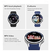 abordables Montres connectées-696 DTWatchX Montre intelligente 1.43 pouce Smartwatch Montre Connectée Bluetooth Podomètre Rappel d&#039;Appel Moniteur de Sommeil Compatible avec Android iOS Femme Hommes Mode Mains-Libres Rappel de
