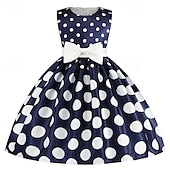 preiswerte Partykleider-Mädchen&#039; 3D Stelle Party Kleid Ärmellos Sommer Leistung Party Geburtstag Prinzessin Schön Süß kinderkleidung 4-12 Jahre abendkleider Schaukelkleid A Linie Kleid Midi Regular Fit