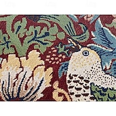 billige Jacquard vevde gobeliner-jacquard vevd billedvev gobelin aubusson veggheng jordbærtyv begian veggteppe vevstol bomullsvev stue soverom dekorasjon (uten pinne og dusker)