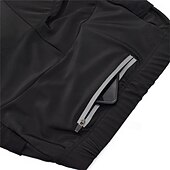 abordables Shorts, collants et pantalons pour hommes-WOSAWE Homme Short Vélo Cuissard Velo Cyclisme Vélo Cuissard Short Short rembourré / Chamois Coupe ajustée Des sports Respirable Séchage rapide Haute élasticité Confortable Noir Vêtement Tenue Tenues