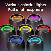 cheap Speakers-ZEALOT S76 Outdoor Speaker Bluetooth Speaker Bluetooth USB TF Card Outdoor Waterproof Stereo Sound Speaker For PC Laptop Mobile Phone