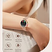 abordables Pulseras inteligentes-696 CF33 Reloj inteligente 1.27 pulgada Pulsera inteligente Bluetooth Podómetro Recordatorio de Llamadas Seguimiento del Sueño Compatible con Android iOS Mujer Llamadas con Manos Libres Recordatorio