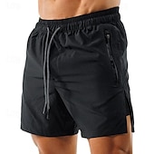 billiga Löparshorts-Herr Joggingshorts Gymshorts Tröjor Ficka Snörning Elastiskt midjeband Shorts Utomhus Sport &amp; Utomhus Sport Snabb tork Lättvikt Mjuk Maraton Löpning Träna Skräddarsydd passform Sportkläder Sportkläder
