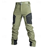 preiswerte Pantaloni cargo-Men's Cargo Pants Hiking Pants Trousers Tactical Pants Military Spring Autumn / Fall Outdoor Regular Fit Waterproof Quick Dry Pants / Trousers Black Army Green Hunting Climbing Camping / Hiking