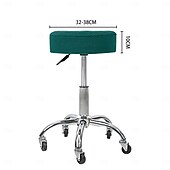 cheap Chair Cover-Water Resistant Plaid Universal Round Stool Cover - Bar Round Swivel Chair Cover - Barstool Seat Cover - Durable and Stretchable - Perfect for Protecting and Refreshing Bar Stools