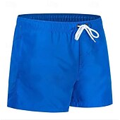 cheap Men&#039;s Boxer Swim Trunks-Men&#039;s Swim Trunks Swim Shorts Board Shorts Mesh Pocket Drawstring Elastic Waistband Shorts Outdoor Sports &amp; Outdoor Athletic Breathable Quick Dry Soft Beach Workout Tailored Fit Sportswear Activewear