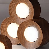 economico Lampade da soffitto-lampada da soffitto a led sorgente luminosa a 3 colori downlight a soffitto cilindrico a 1/2/3 luci plafoniere a soffitto per camera da letto soggiorno ufficio cucina salotto sala da pranzo 110-240 v