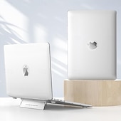 abordables Sacs, sacs à dos pour PC portables-MacBook Etuis Compatible avec Macbook Air Pro 13,3 14 16.0 pouce Dur Plastique Clair comme de l&#039;eau de roche