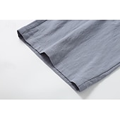 economico Casa-Per uomo Pantaloncini Estivi Tasca Tinta unita All&#039;aperto Sportivo Corto Vacanza Casuale Casual Verde militare Nero Vita Bassa Micro-elastico