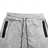 billiga Joggingbyxor-Herr Joggingbyxor Joggare Sportbyxor Ficka Snörning Elastisk midja Slät Komfort Utomhussport Ledig / Sportig Svart Marinblå Microelastisk