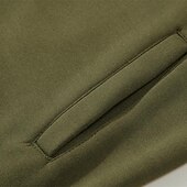 economico felpe con cappuccio da uomo di base-Per uomo Felpa con cappuccio a zip intera Felpa con cappuccio e zip Bianco Rosso Blu Cachi Con Cappuccio Blocco di colori Con zip Patchwork Sport &amp; Outdoor Quotidiano Ferie Poliestere Streetwear